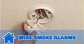 Household Electrical Wiring : How to Wire Smoke Alarms