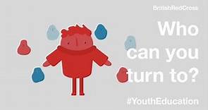 Who can you turn to for support? | Web of Connections | British Red Cross #YouthEducation