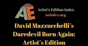 David Mazzucchelli’s Daredevil Born Again Artist’s Edition (flip through)