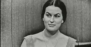 What's My Line? - Silvana Mangano (Aug 19, 1956)