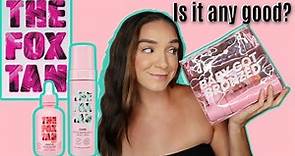 NEW THE FOX TAN DARK TROPICAL SELF TANNING MOUSSE REVIEW || BEST FAKE TANS 2022