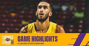 HIGHLIGHTS | Trevelin Queen (21 pts, 5 reb, 4 stl) vs Golden State Warriors | Lakers Summer