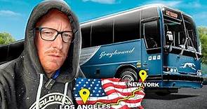 I Spent 5 DAYS on America's Longest Greyhound Bus. It Was HELL.