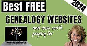 Top 25 Genealogy Sites: FREE & Worth Paying For! (2024)