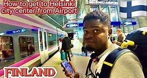 How To Get To Helsinki City Center From Airport (HEL)