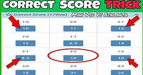 'Correct Score' Betting Strategy and Guide
