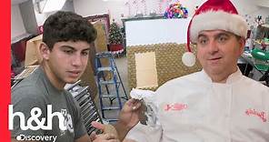 Intensa polémica entre Buddy y su hijo por diseño de pastel | Buddy Vs. la navidad | Discovery H&H
