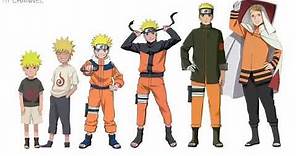 Évolution des 15 personnages de Naruto 🍥