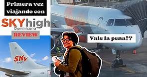 Viajando por Sky High Dominicana - Review de Aerolinea 2023 | Embraer 190 | Ruta SDQ - SKB