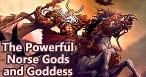 The Most Important and Powerful Gods and Goddess in Norse Mythology - See U in History (Complete)
