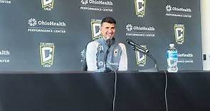 Columbus Crew defender Yevhen Cheberko talks about his comfortability since joining the team