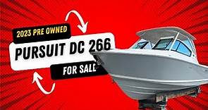 2023 Pursuit DC 266 Dual Console Offshore Fishing Boat for Sale Jacksonville Florida