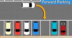 Forward Parking (Step by Step)//How to Park/How to Park a Car #carparking #parking
