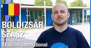 Boldizsár Szász étudiant international