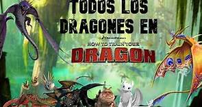 Todas las CLASES de DRAGONES: Saga Como Entrenar a tu Dragón