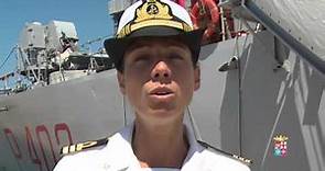 Marina Militare - Io Catia, donna, ufficiale e ora comandante di nave Libra