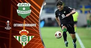 Aris Limassol vs Real Betis: Extended Highlights | UEL Group Stage MD 3 | CBS Sports Golazo