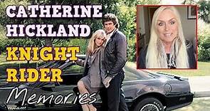 Catherine Hickland Reminisces About Knight Rider, Marriage to the Hoff, Watching KITT Stunts & More!