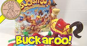 Buckaroo - The Saddle Stacking Game With a Moody Mule Milton Bradley - 2004