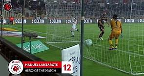 Manuel Lanzarote - Hero of the Match