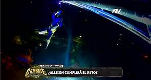 Combate Perú - Allison Pastor se soltó desde gran altura...