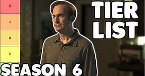 Better Call Saul Season 6 TIER LIST & RECAP Retrospective