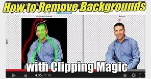 How to Remove Backgrounds with Clipping Magic - Clipping Magic Tutorial