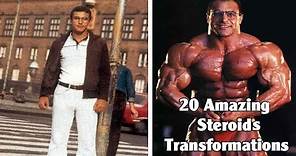 Bodybuilders Before And After - 20 Amazing Steroids Transformations