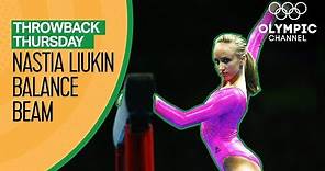 Nastia Liukin's Balance Beam performance @ Beijing 2008 | Throwback Thursday
