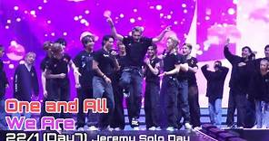 《One and all/We are》- Jeremy dance solo/Lokman帶早操 - 20240122 Day 7 - Mirror Feel the Passion Concert