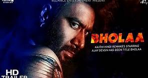 BHOLAA | OFFICIAL TRAILER | Ajay Devgan | Shiva Rajkumar | Bhola Movie ...