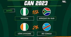 CAN 2023 : Résultats des quarts et programme des demi-finales