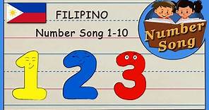 🎶 Numbers Song - FILIPINO (Tagalog) 1-10 | Counting Numbers | Homeschool Language Learning
