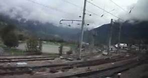 Francia: Llegada a la estación de St.Gervais-Les-Bains desde Annecy
