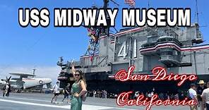 USS MIDWAY SAN DIEGO CALIFORNIA EL INCREÍBLE BARCO MUSEO | NOS METIMOS HASTA LA COCINA!!!