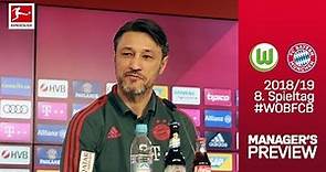 "Interesting and high-intensity game" | FC Bayern Manager's Preview w/ Niko Kovac ahead of Wolfsburg