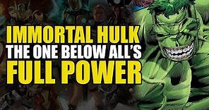 The One Below All's Full Power: Immortal Hulk Vol 5 Breaker of Worlds | Comics Explained