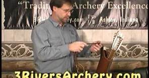 3Rivers Archery Using A Back Quiver
