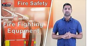 Types of Fire Fighting Equipment || Portable & Fixed Fighting Equipment - Fire Safety
