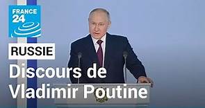 REPLAY - Discours de Vladimir Poutine devant la Nation • FRANCE 24