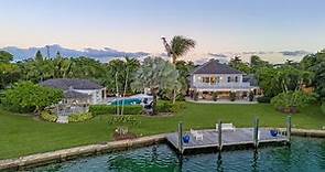 Large Lyford Cay Canal Front Property | HG Christie - Bahamas Real Estate