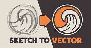 Illustrator Tutorial: Create a Vector Logo from a Rough Sketch