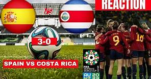 Spain vs Costa Rica Women 3-0 Live Stream FIFA World Cup Football Match Score Commentary Highlights