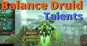 Balance Druid Talent Builds - PVE & PVP | WoW Classic TBC