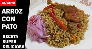 Delicioso arroz con pato norteño - Cocina con Ysabel