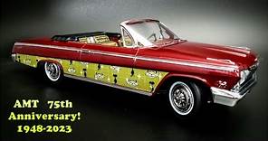 1962 Chevy Impala Convertible 409 1/25 Scale Model Kit Build How To Assemble Paint Chrome Trim