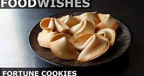 Make Your Own Fortune Cookies - Food Wishes