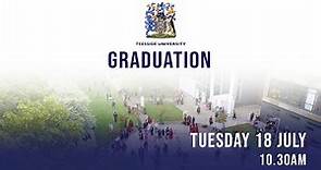 Teesside University Graduation Tuesday 18 July 2023 - 10.30am