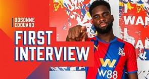 First interview with Odsonne Edouard | Crystal Palace