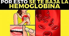 13 razones por las que tienes hemoglobina baja